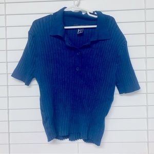 Preppy polo academia shirt. Super flattering!